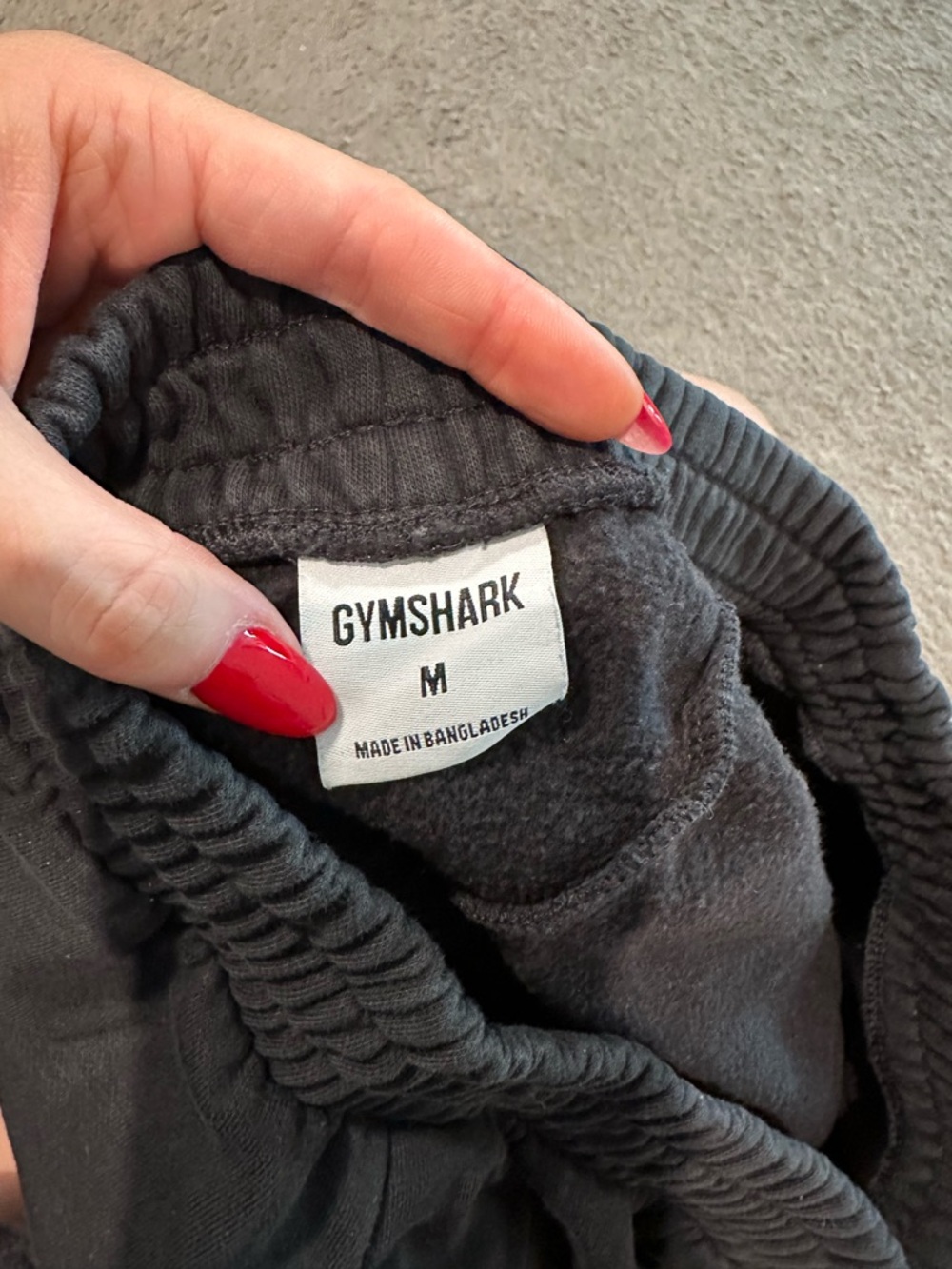 Gymshark Black Women's Training Sweat Shorts - Picture 4 of 4